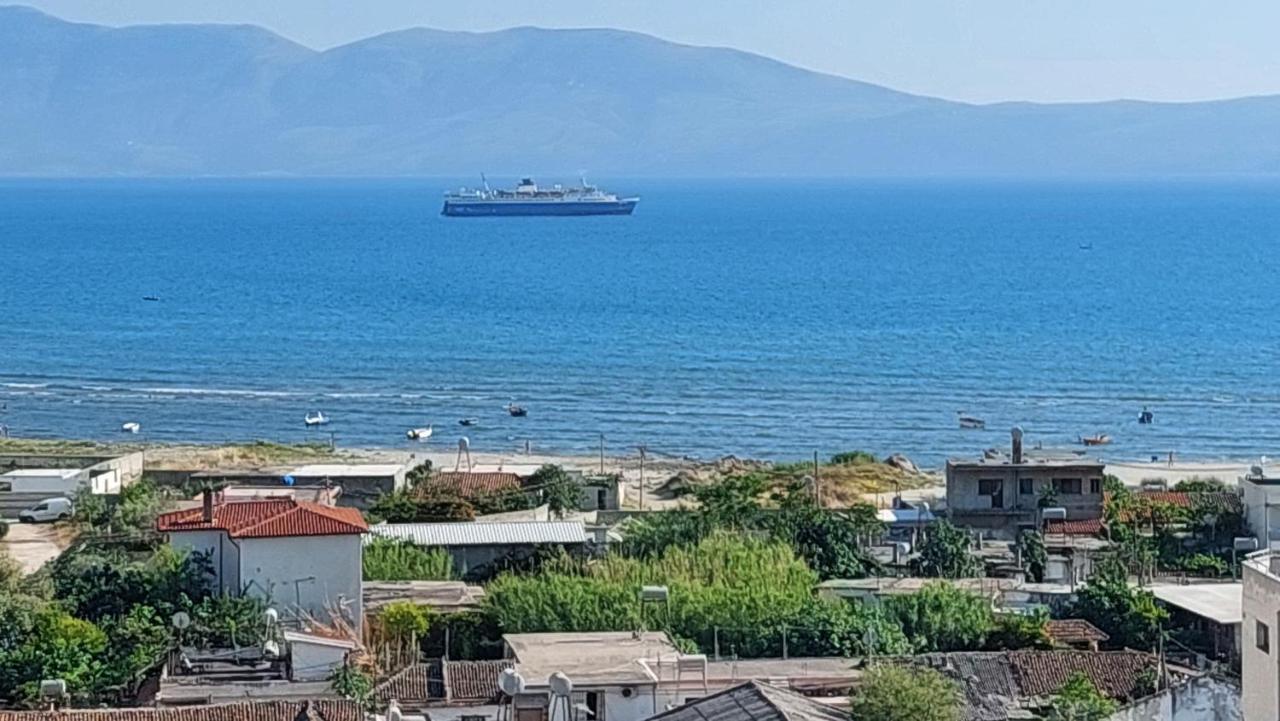 Sweetview 2-Bedroom Apartment With 3 Balcony Seaview Avlonya Dış mekan fotoğraf